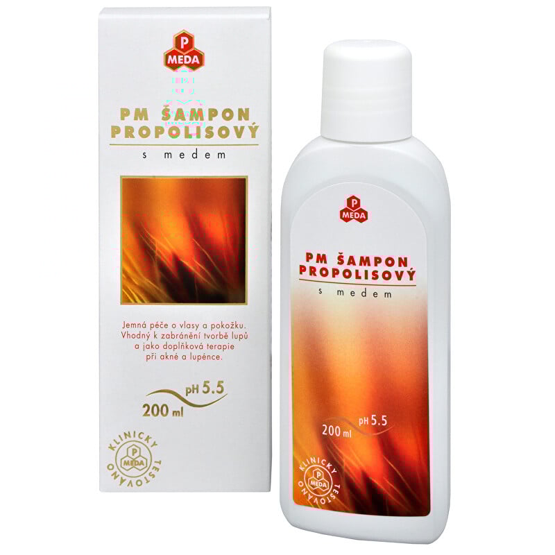 PM Šampon propolisový s medem Purus Meda - 200 ml