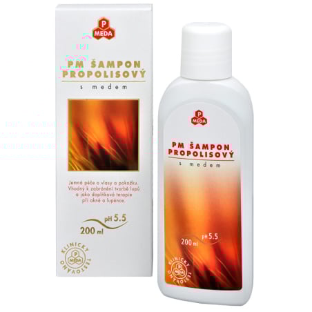 PM Šampon propolisový s medem Purus Meda - 200 ml