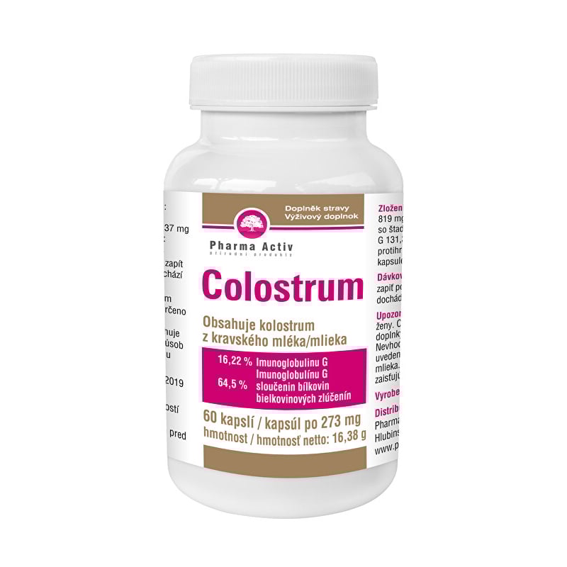 Colostrum Pharma Activ - 60 kapslí Colostrum Pharma Activ - 60 kapslí