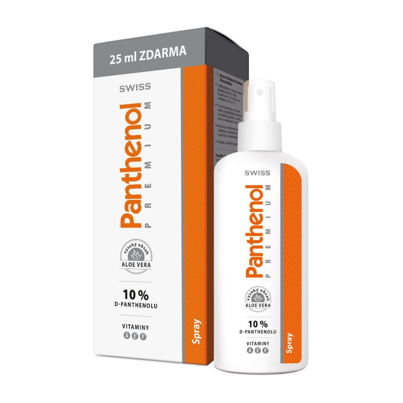Panthenol 10% Swiss Premium / spray 150 ml + 25 ml ZDARMA Simply You Panthenol 10% Swiss Premium / spray 150 ml + 25 ml ZDARMA Simply You