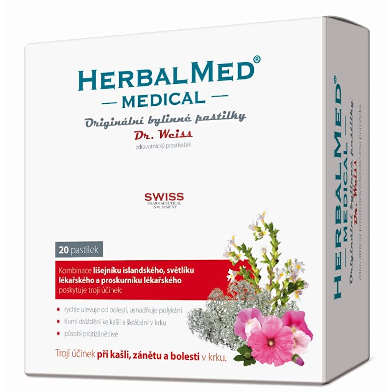 Herbalmed Medical Antivirus Dr. Weiss Simply You - 20 pastilek Herbalmed Medical Antivirus Dr. Weiss Simply You - 20 pastilek