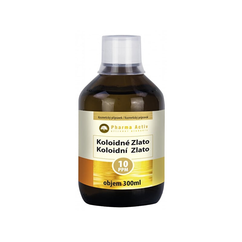 Koloidní zlato (10 ppm) Pharma Activ - 300 ml Koloidní zlato (10 ppm) Pharma Activ - 300 ml