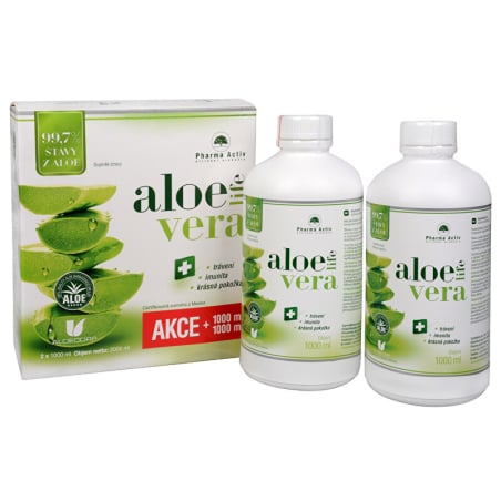 AloeVeraLife 1+1 ZDARMA (1000 ml + 1000 ml) Pharma Activ