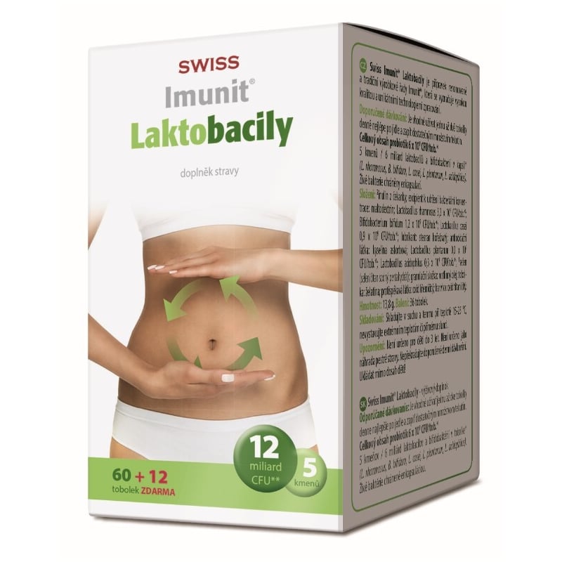 Imunit Swiss Laktobacily / Varianta: 60 + Simply You / Varianta: 60 + 12 tobolek - 12 tobolek Imunit Swiss Laktobacily / Varianta: 60 + Simply You / Varianta: 60 + 12 tobolek - 12 tobolek