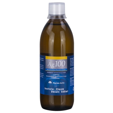 Koloidní stříbro Ag100 (25ppm) Pharma Activ - 1000 ml