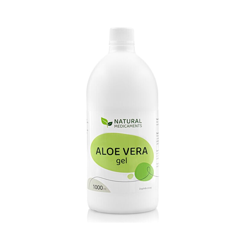 Aloe vera gel Natural Medicaments - 1000 ml Aloe vera gel Natural Medicaments - 1000 ml