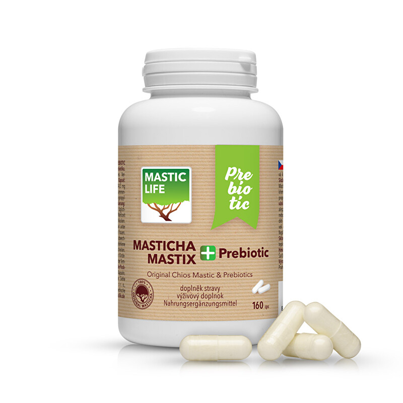 Chios Masticha + Prebiotic Mastic Life - 160 kapslí Chios Masticha + Prebiotic Mastic Life - 160 kapslí