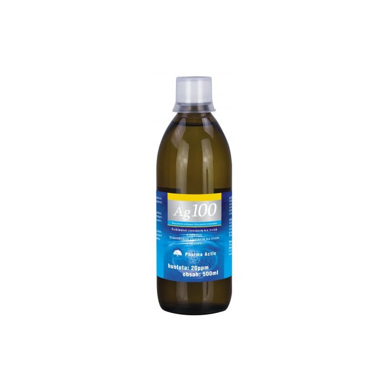 Koloidní stříbro Ag 100 (20ppm) Pharma Activ - 500 ml Koloidní stříbro Ag 100 (20ppm) Pharma Activ - 500 ml