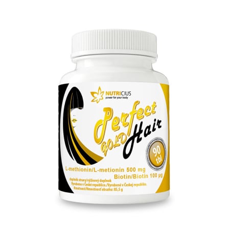 Perfect HAIR gold Nutricius - 90 tbl.