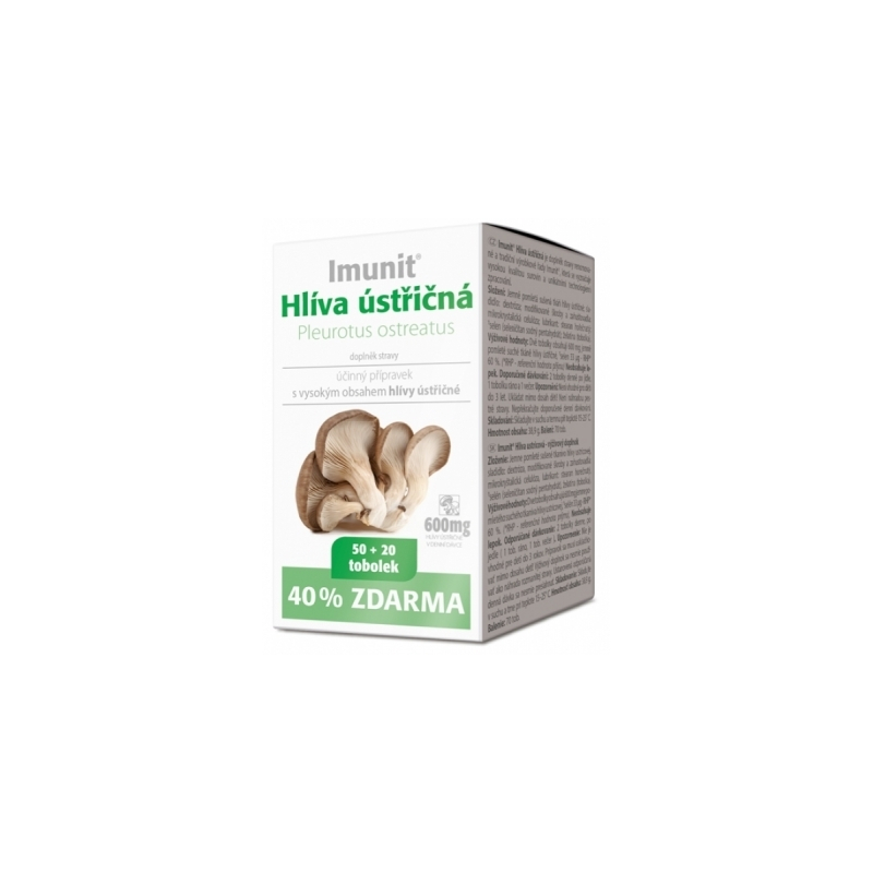 Hlíva ústřičná Imunit 50 tob. + 20 tob. ZDARMA Simply You Hlíva ústřičná Imunit 50 tob. + 20 tob. ZDARMA Simply You
