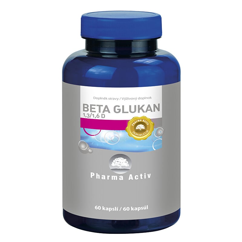 Beta Glukan 1,3/1,6 D Pharma Activ - 60 kapslí
