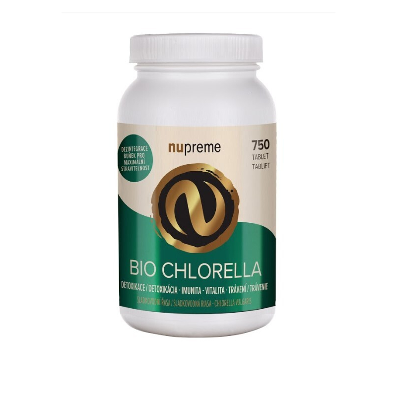 Chlorella 750 tablet BIO Nupreme Chlorella 750 tablet BIO Nupreme