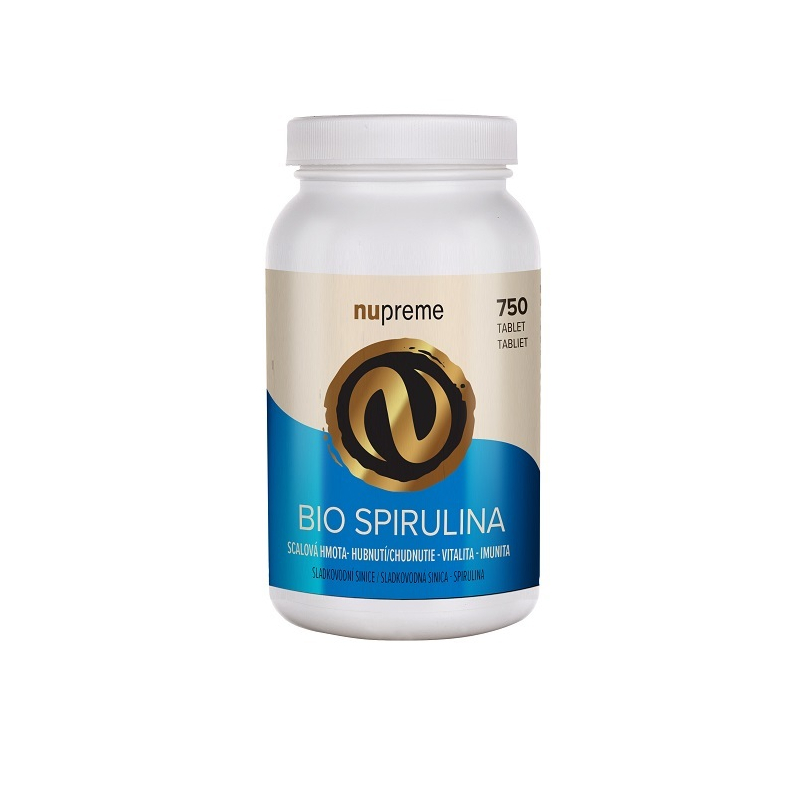 Spirulina 750 tablet BIO Nupreme Spirulina 750 tablet BIO Nupreme