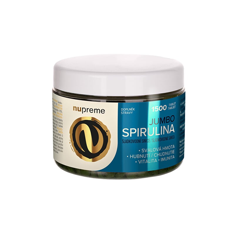 Spirulina Jumbo 1500 tablet BIO Nupreme Spirulina Jumbo 1500 tablet BIO Nupreme