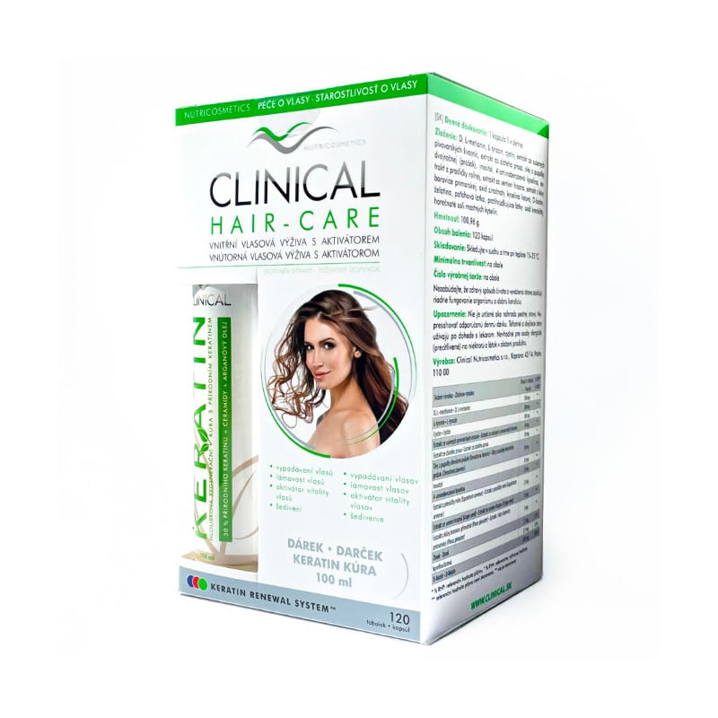 Hair-Care 120 tobolek + keratin Clinical - 100 ml