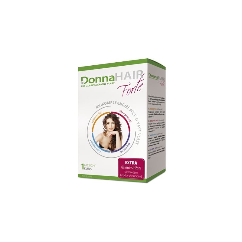 DonnaHair Forte Simply You / Varianta: 60 tob. - 60 tob. DonnaHair Forte Simply You / Varianta: 60 tob. - 60 tob.