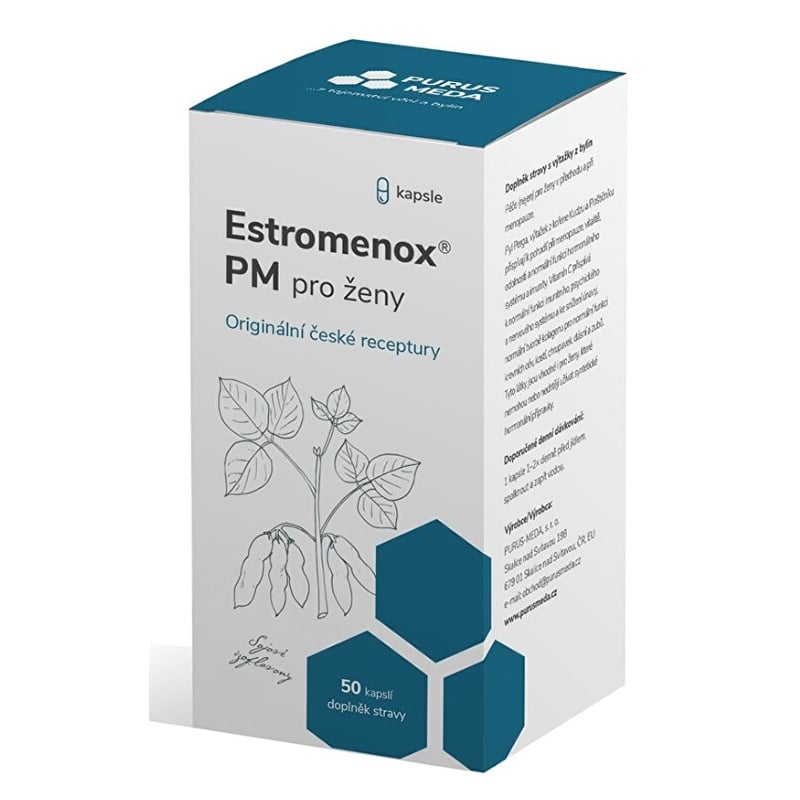 PM Estromenox Purus Meda - 50 kapslí PM Estromenox Purus Meda - 50 kapslí