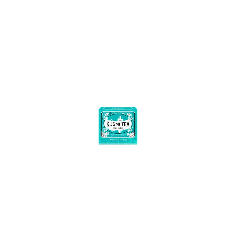 Blue Detox 20 mušelínových sáčků Kusmi Tea - 44 g