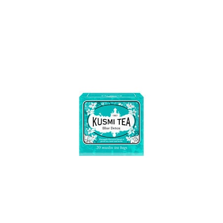 Blue Detox 20 mušelínových sáčků Kusmi Tea - 44 g