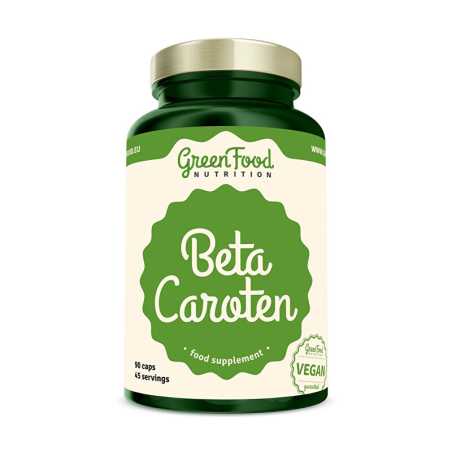 Nutrition Beta Caroten GreenFood - 90 kapslí
