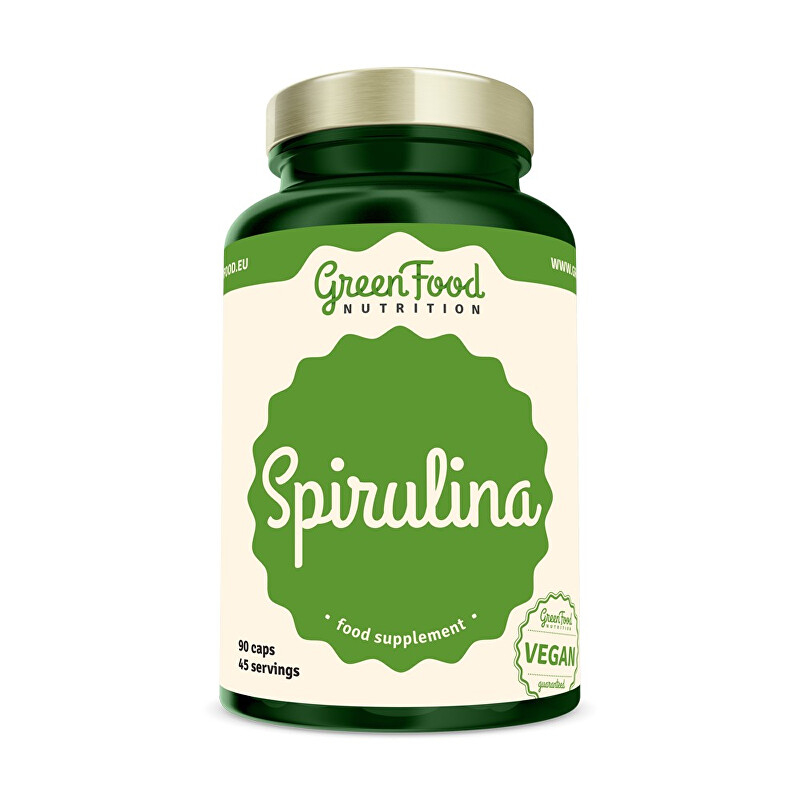 Nutrition Spirulina GreenFood - 90 kapslí Nutrition Spirulina GreenFood - 90 kapslí