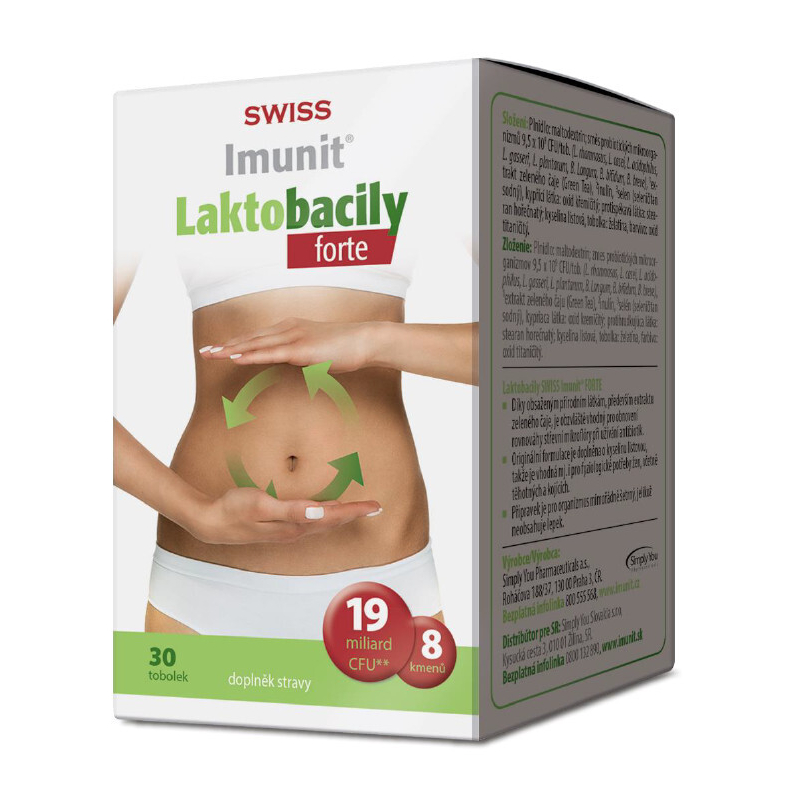 Laktobacily SWISS Imunit® FORTE Simply You - 30 tobolek Laktobacily SWISS Imunit® FORTE Simply You - 30 tobolek