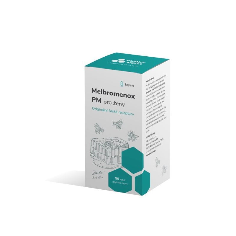 Melbromenox PM pro ženy Purus Meda - 50 kapslí