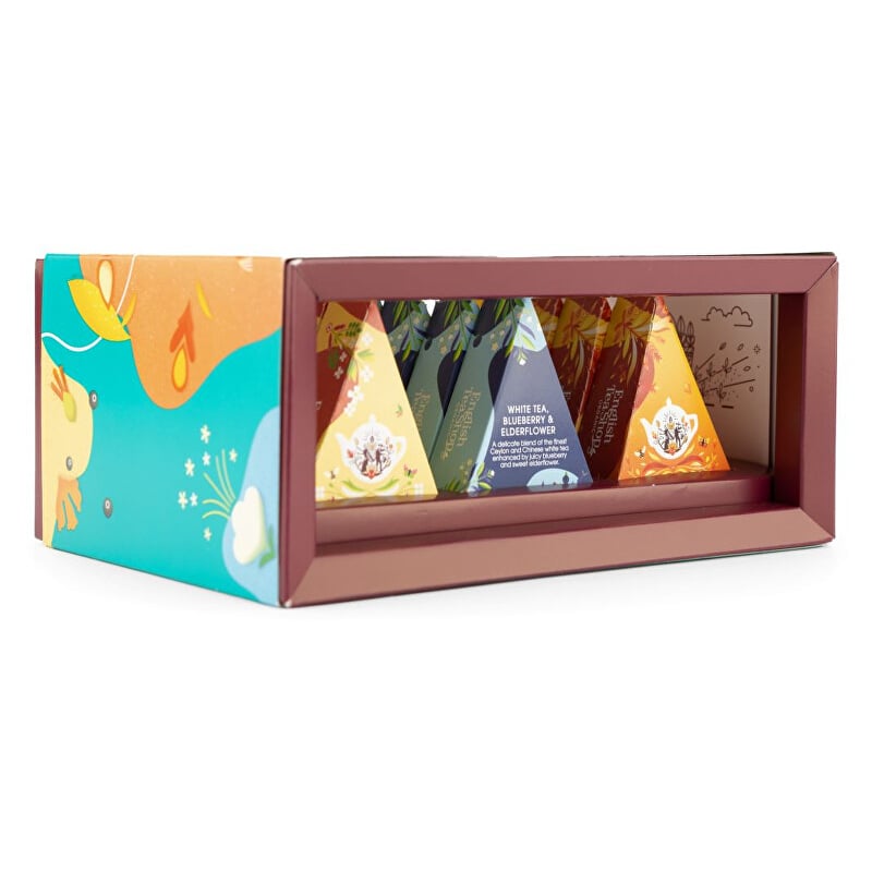 Dárková kolekce Wellness 12 pyramidek BIO English Tea Shop Dárková kolekce Wellness 12 pyramidek BIO English Tea Shop