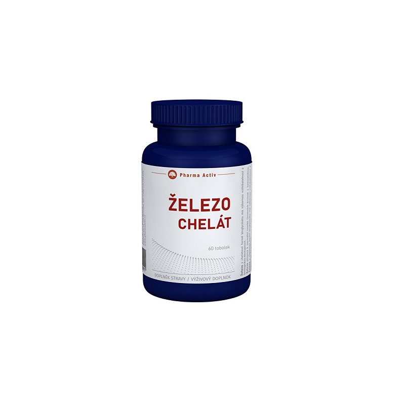 Železo chelát Pharma Activ - 60 tobolek Železo chelát Pharma Activ - 60 tobolek