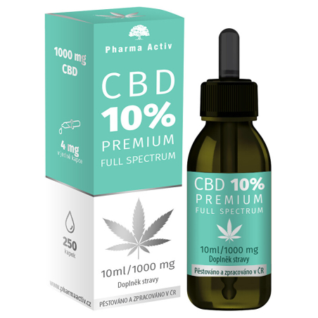 CBD 10% Premium 1000 mg Full Spectrum Pharma Activ - 10 ml