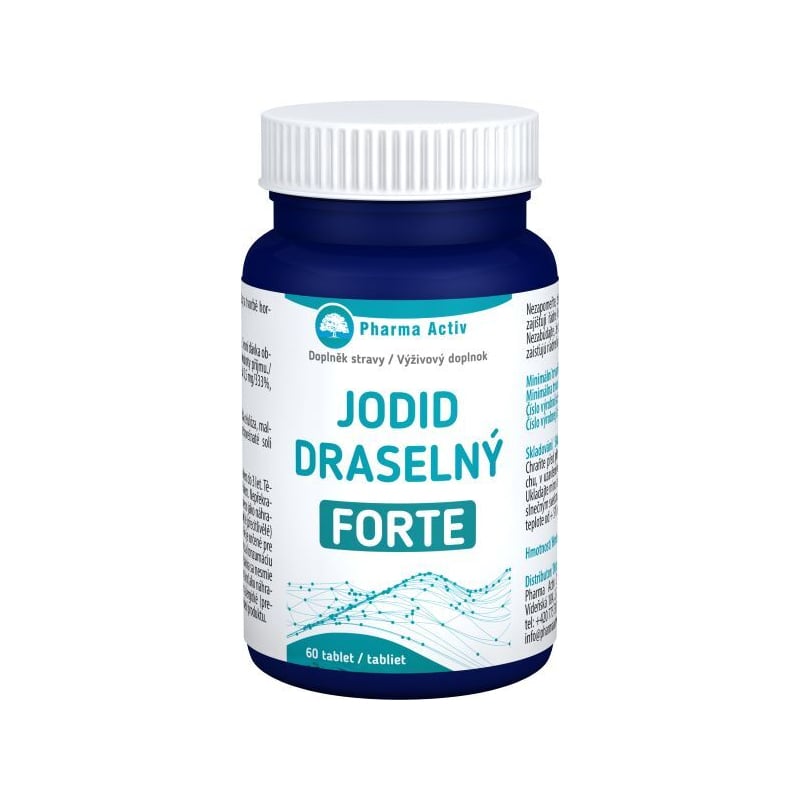 Jodid draselný FORTE Pharma Activ - 60 tablet Jodid draselný FORTE Pharma Activ - 60 tablet
