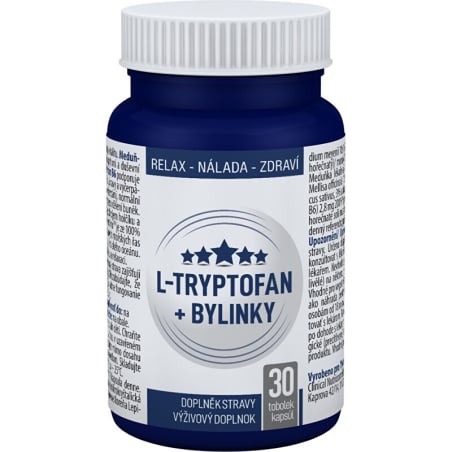L-Tryptofan bylinky Clinical / Varianta: 100 tobolek - 100 tobolek