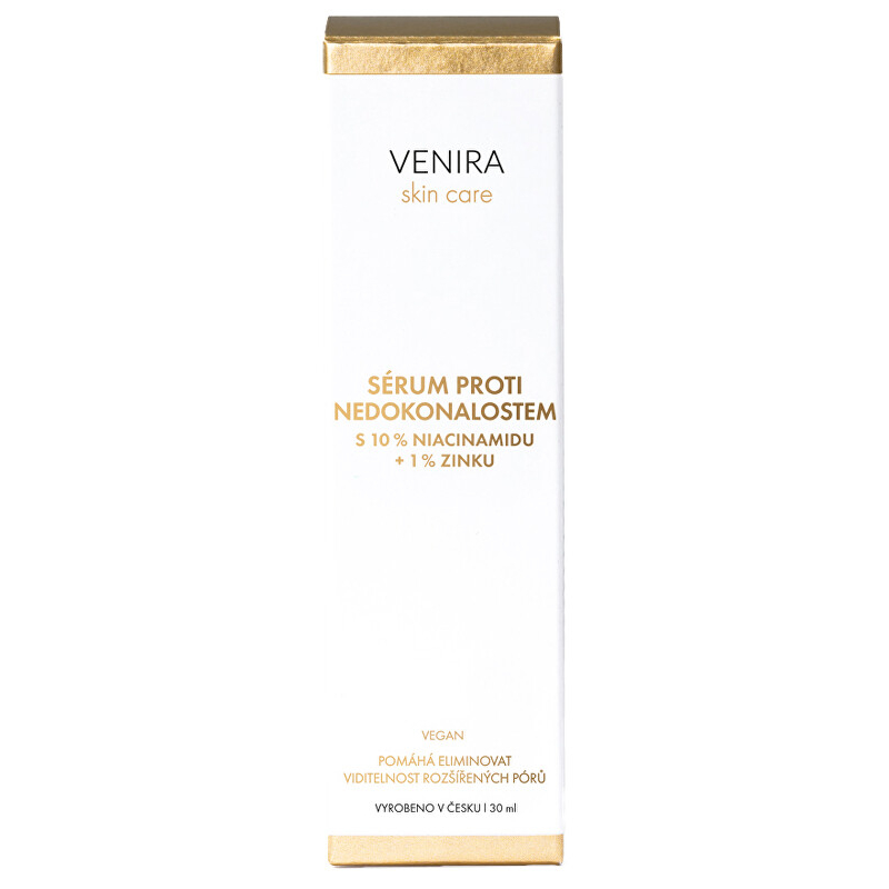 Sérum proti nedokonalostem s niacinamidem a zinkem Venira - 30 ml