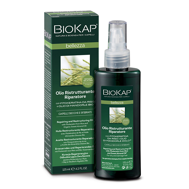 Obnovující olej na vlasy Biokap - 125 ml