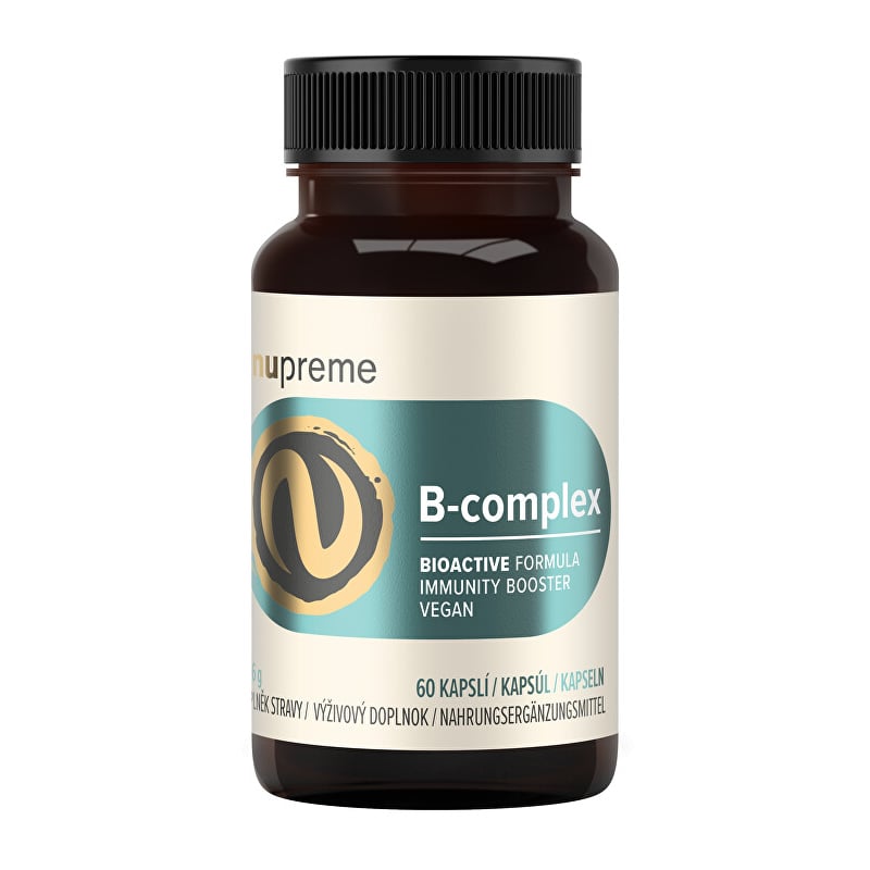 B / Complex Bioactive Nupreme - 60 kapslí B / Complex Bioactive Nupreme - 60 kapslí