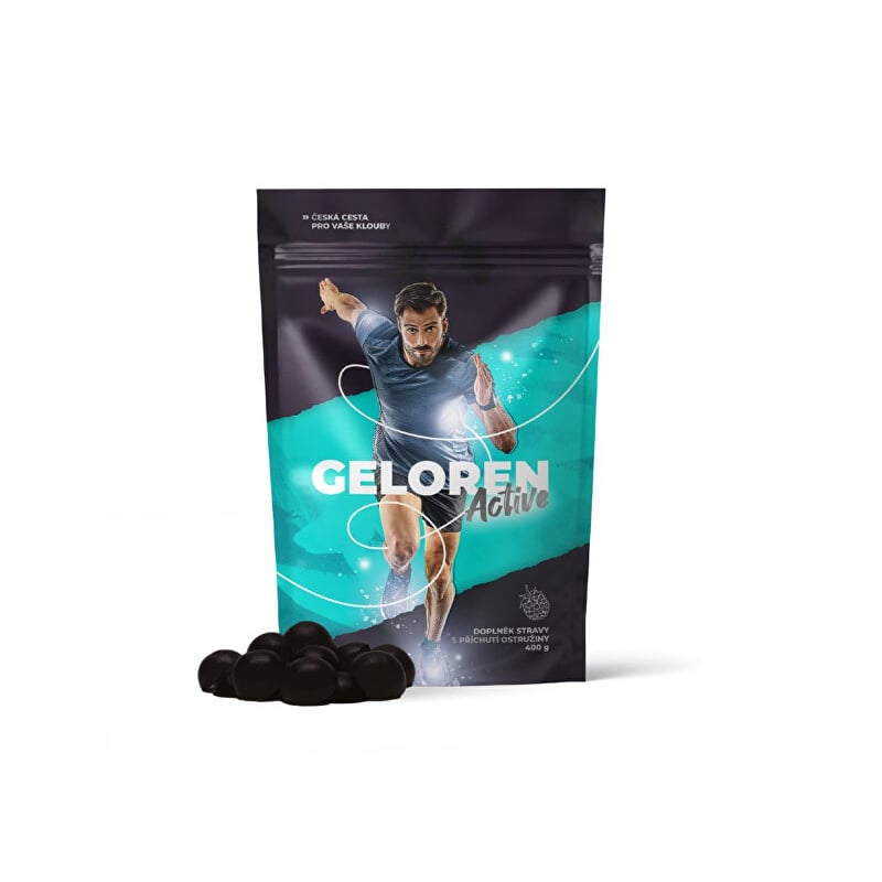 Geloren ACTIVE kloubní výživa s příchutí ostružiny Geloren - 90 ks Geloren ACTIVE kloubní výživa s příchutí ostružiny Geloren - 90 ks