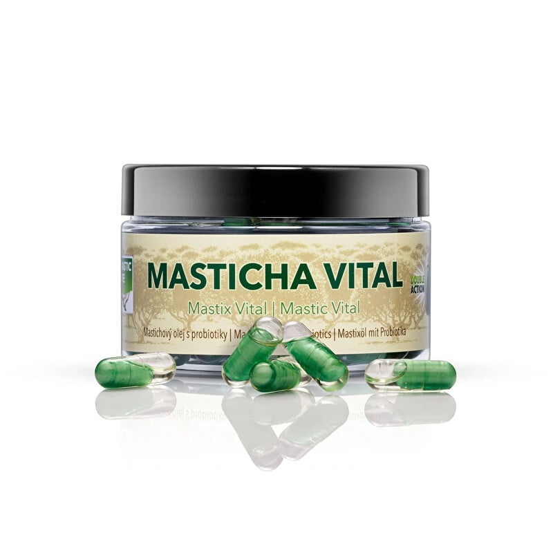 Masticha Vital Double Action Mastic Life - 60 kapslí Masticha Vital Double Action Mastic Life - 60 kapslí