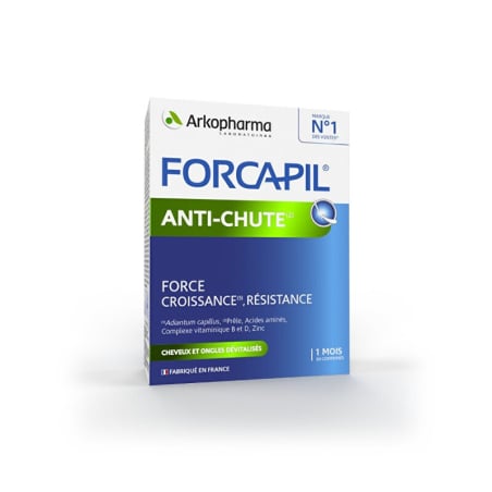 Anti-chute / podpora růstu vlasů Forcapil - 30 tablet