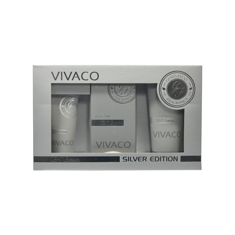 Dárková kazeta Gentleman Silver Edition Vivaco