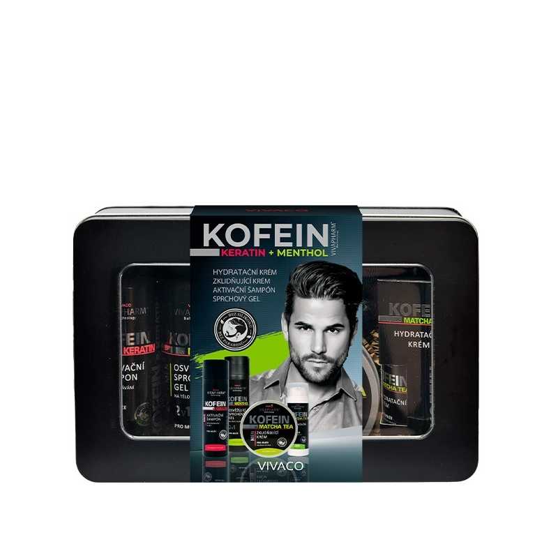 Dárkové balení Kofein v plechovém obalu Vivaco Dárkové balení Kofein v plechovém obalu Vivaco