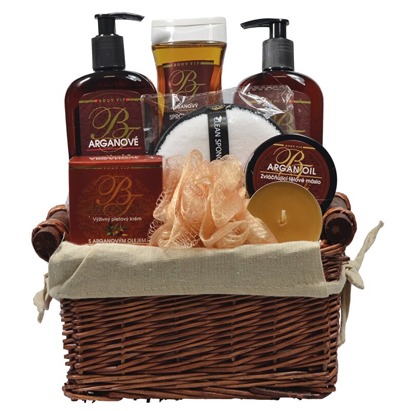 Dárkové balení Argan v proutěném košíku Vivaco Dárkové balení Argan v proutěném košíku Vivaco