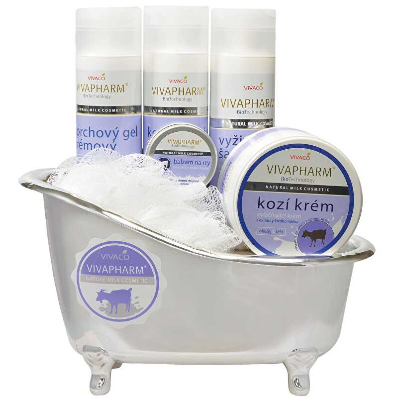 Dárkové balení s kozím mlékem Vivaco