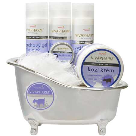 Dárkové balení s kozím mlékem Vivaco