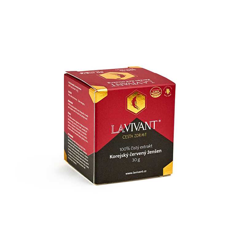 Korejský šestiletý červený ženšen extrakt Lavivant - 30 g