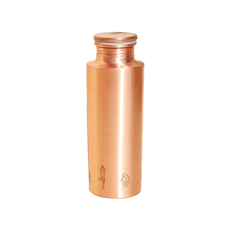 Měděná lahev YOGA7 Forrest & Love - 700 ml