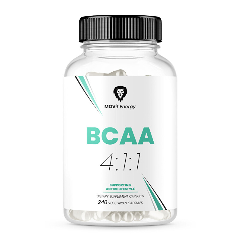 BCAA 4:1:1 240 vegetariánských kapslí MOVit Energy