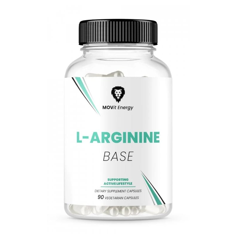 L-Arginin Base 90 vegetariánských kapslí MOVit Energy L-Arginin Base 90 vegetariánských kapslí MOVit Energy