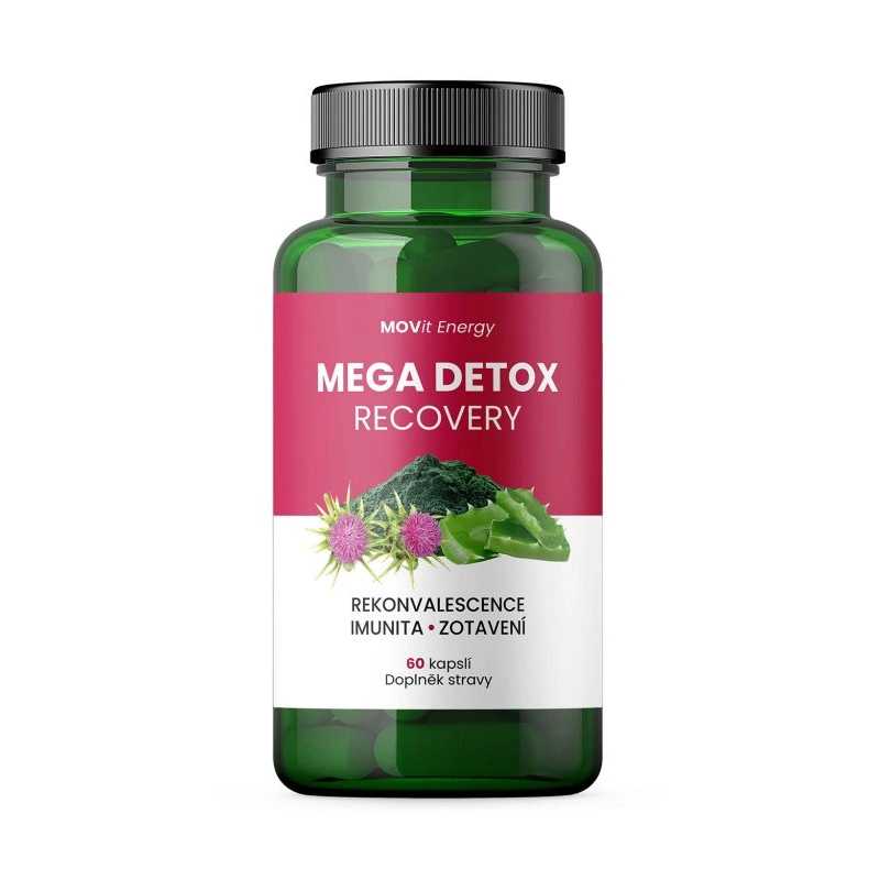 Mega Detox Recovery MOVit Energy - 60 kapslí