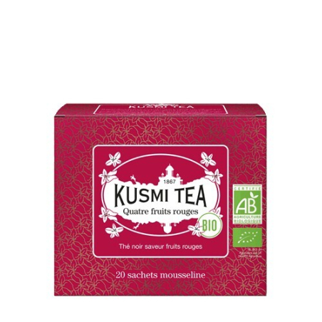Four red fruits 20 mušelínových sáčků BIO Kusmi Tea - 40 g