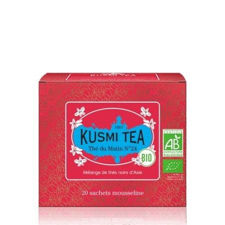 Russian Morning N°24 20 mušelínových sáčků BIO Kusmi Tea - 40 g